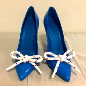 Brand New Burberry Patent Leather Pumps
